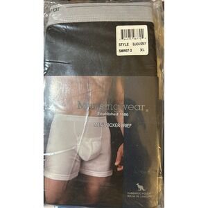 New Munsingwear Vintage Men's 2 Pack Kangaroo Pouch Boxer Briefs Underwear XL